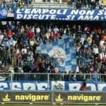 Ultras azzurri: uno striscione per urlare il loro amore