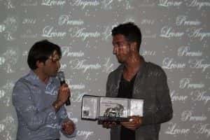 Mirko Valdifiori riceve il premio "Leone d'argento 2011"
