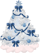 Albero di Natale Azzurro