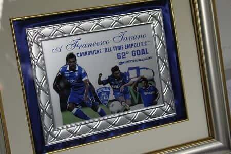 La targa rilasciata a tavano (foto ciabattini)