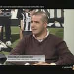 Con Michele Haimovici…