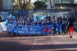 i bimbi del tifo azzurro (foto ciabattini)