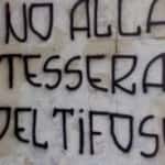 Consiglio di Stato: tessera del tifoso illegittima