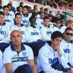 L'Empoli presente in tribuna per l'addio al "Moro"