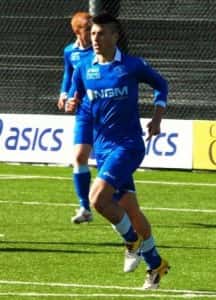 Federico Borri con la maglia dell'Empoli Primavera Federico Borri con la maglia dell'Empoli Primavera