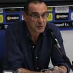 Sarri si presenta: "La salvezza la dobbiamo alla società. Fare bene lo dobbiamo a noi stessi".