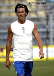 Ighli Vannucchi in allenamento con la Virtus Entella (Foto IghliVannucchi.it)