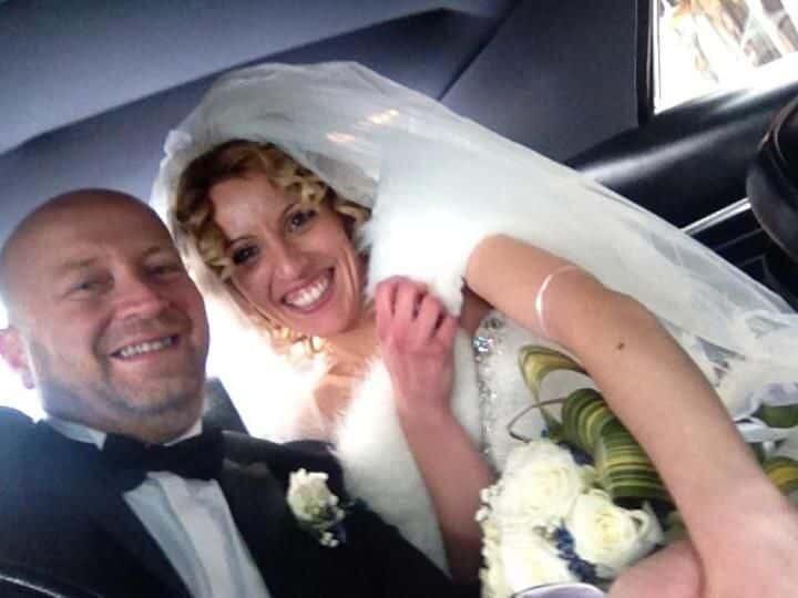 Luca Cappelletti fiori d'arancio con Claudia Trappetti