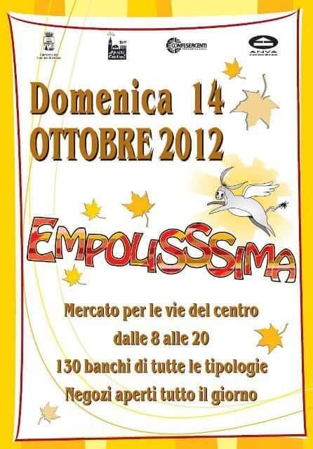 Volantino Empolissima 2012