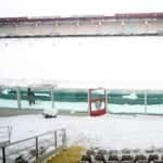 METEOLIVE | A Cesena prevista neve proprio dal pomeriggio di domani Il Dino Manuzzi di Cesena inagibile per neve nel febbraio 2012