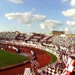 Curva Ospiti | La tifoseria del Livorno… La curva dei livornesi imbandierata