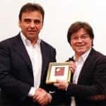 Corsi ritira il premio "Aramini"