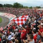 Curva Ospiti | I tifosi del… Varese Una inquadratura della curva del Varese