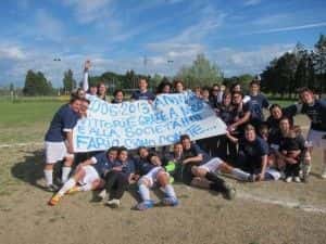 La festa della Scalese Femminile per la promozione in Serie A La festa della Scalese Femminile per la promozione in Serie A