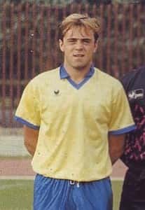 Giovanni Martusciello con la maglia dell'Ischia