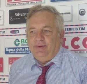 L'ex presidente del Grosseto Piero Camilli