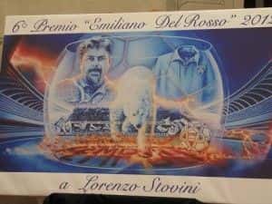 Il premio della scorsa edizione 2012 vinto da Lorenzo Stovini