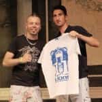 Ecco le TShirt PE: da mercoledi 7 agosto sono disponibili "Iniziativa Disegna la tua TShirt" - Mirko Valdifiori e Juri Baldacci con la TShirt
