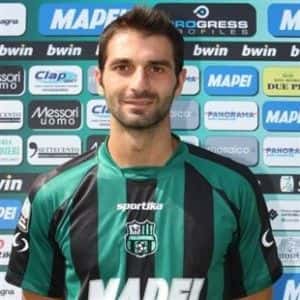 Michele Troiano con la maglia del Sassuolo