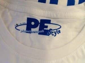 Un particolare della TShirt - PE Style