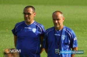 Maurizio Sarri e Giovanni Martusciello