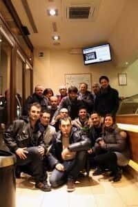 Foto di gruppo della redazione PianetaEmpoli in occasione del lancio del PE Point Tal dei Tali Pizzeria (Marzo 2013)