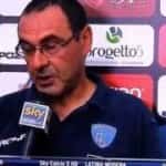 TV | Il post gara di mister Sarri