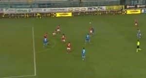 Fuorigioco di rientro di Tavano Fuorigioco di rientro di Tavano