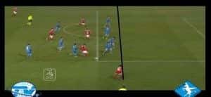 Gol fuorigioco di Caracciolo Gol fuorigioco di Caracciolo