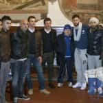 Foto | Gli Azzurri in visita al Santuario della Madonna