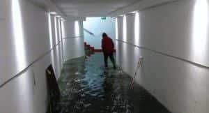 spogliatoi allagati barletta