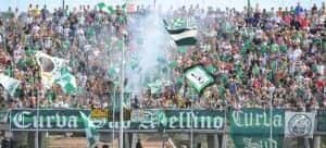 Un'immagine della curva dell'Avellino