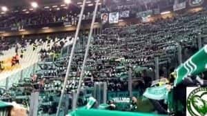 Curva Avellino in occasione di Juventus-Avellino di Coppa Italia 2013-2014