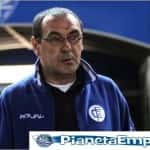 Potrebbe essere blucerchiato il futuro di Sarri…