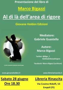 Locandina presentazione libro Marco Bigazzi