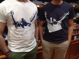 T-Shirt 2014 a coppia indossate T-Shirt 2014 a coppia indossate