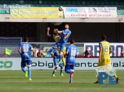 chievo empoli 1-1 28092014 tonelli colpo di testa