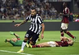 Tevez Juventus Milan 1-0