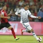 Nazionali | L'Albania di Hysaj sogna il gran colpo, beffata nel finale dalla Danimarca. Zielinski: assist-gol in Polonia-Italia Under20 (tv tutta la partita)