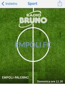 RadioBruno App Empoli senza logo