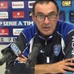 TV | Conferenza pregara, parla mister Maurizio Sarri: "il Genoa potrebbe essere una sorpresa di questo campionato"