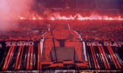 coreografia curva milan il diavolo