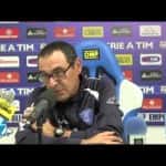 TV | La conferenza pregara di mister Sarri