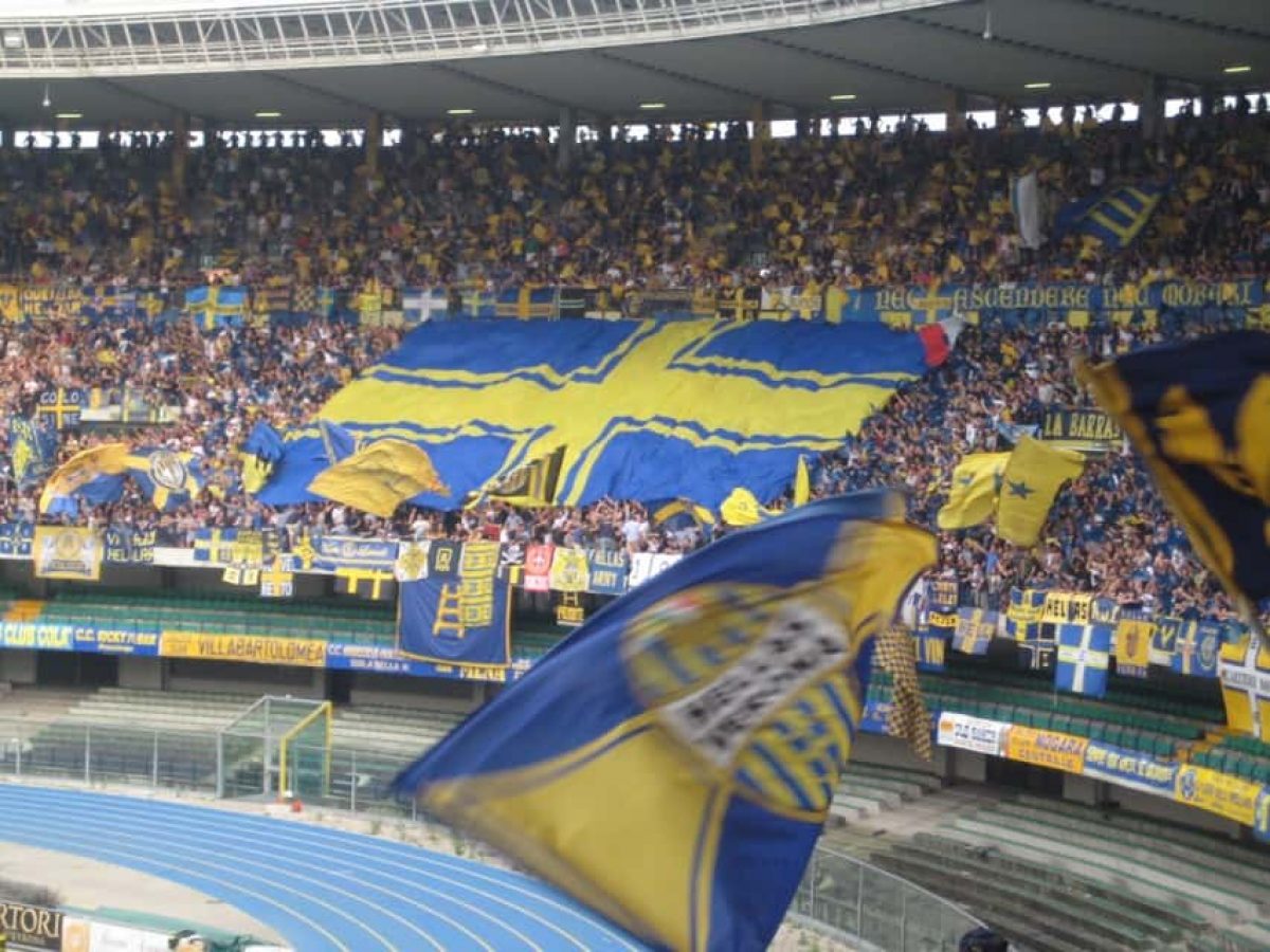 Curva Ospiti I Tifosi Dell Hellas Verona Pianetaempoli