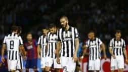 Delusione Juventus Champions League Barcellona