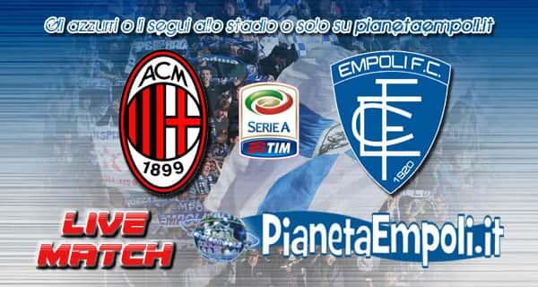 live milan empoli