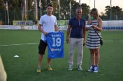 Federico Barba durante la cerimonia inaugurale del Memorial Cristina Varani