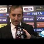 TV | Mister Giampaolo nel dopo gara della "Favorita"