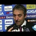 TV | Mister Giampaolo nel post con la Lazio