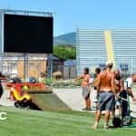 Il manto erboso del Castellani supera l'eseme